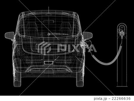 Electric car charging 22266636