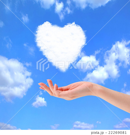 手の上のクラウドコンピューティング 22269081