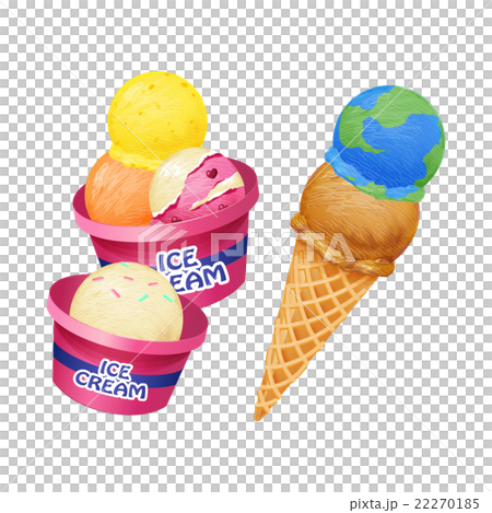 Ice Cream Stock Illustration