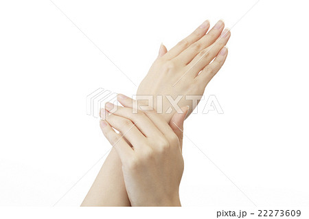 女性の手　　　　　　　　　　　　　　　　　　　　　　　 22273609