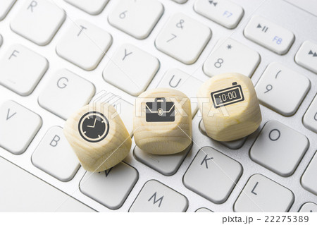 Business e-commerce icon on computer  22275389