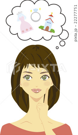 結婚を考える女性 22277751