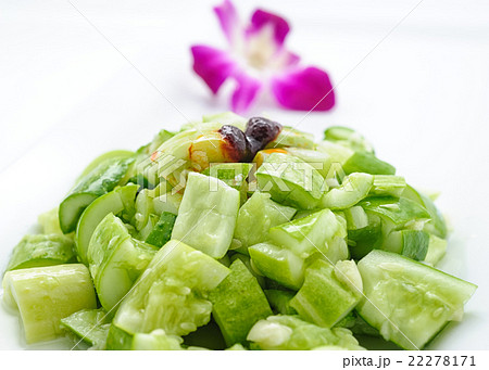 Traditional China hot cucmber salad Traditional China hot cucmber salad 22278171