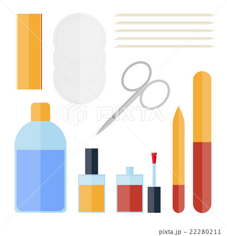 Flat set of manicure equipment 22280211
