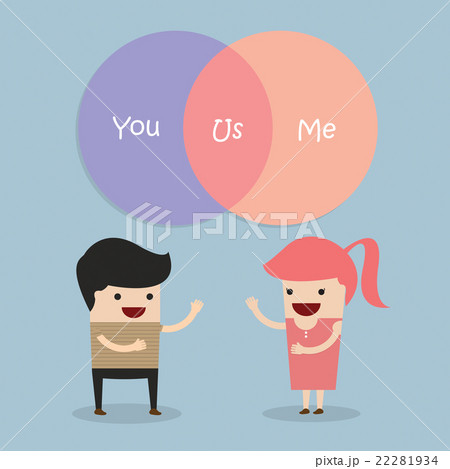 Man and woman talking about their relationship 22281934