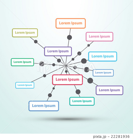 Abstract infographic template 22281936