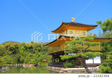 新緑の金閣・鹿苑寺 新緑の金閣・鹿苑寺 22282368