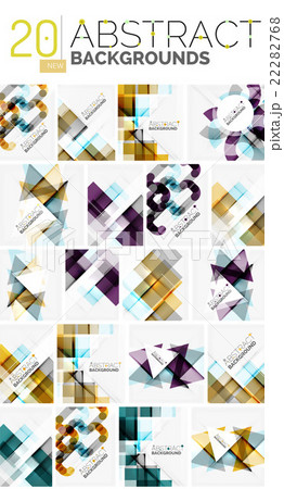 Collection of abstract backgrounds 22282768