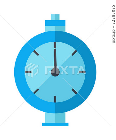 Hanging spring scale vector illustration. 22285035