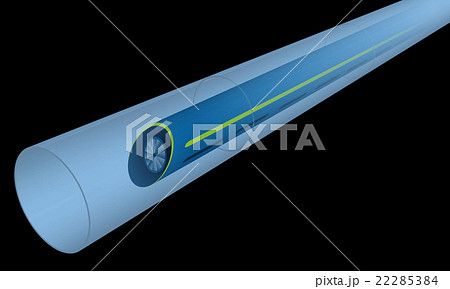 ハイパーループ　イメージイラスト 22285384