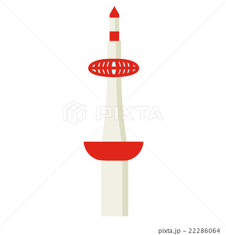 京都タワー イラスト 無料の印刷可能なイラスト素材