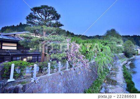 高山の街並み 22286603