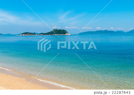 初夏の瀬戸内海(竹居海水浴場) 初夏の瀬戸内海(竹居海水浴場) 22287643