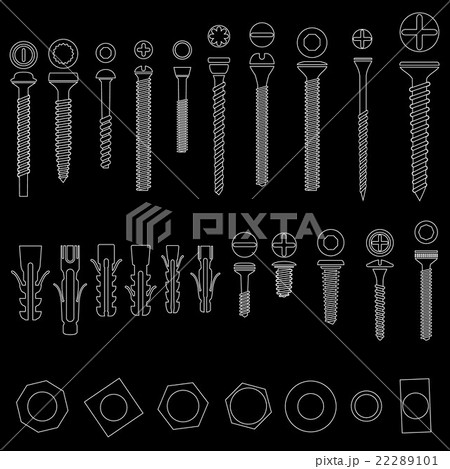 stripe pattern Screws 22289101