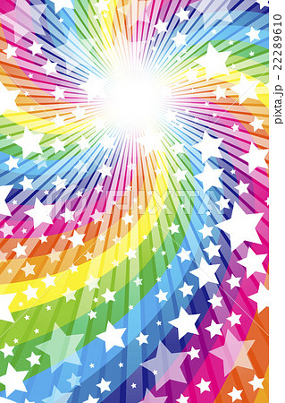 背景素材壁紙 星 星の模様 スターダスト 星屑 星空 キラキラ 光 輝き かわいい 虹色 レインボーのイラスト素材 22289610 Pixta