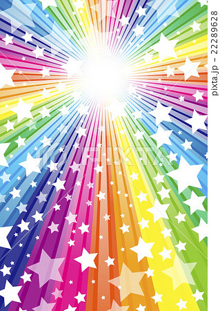 背景素材壁紙 星 星の模様 スターダスト 星屑 星空 キラキラ 光 輝き かわいい 虹色 レインボーのイラスト素材 22289628 Pixta