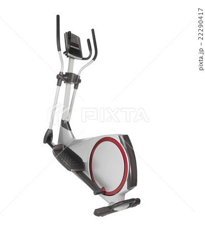 ski simulator isolated ski simulator isolated 22290417