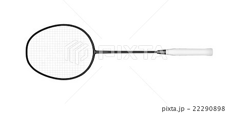 Badminton racket isolated 22290898