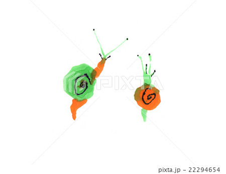 snail かたつむり 水墨画 snail かたつむり 水墨画 22294654