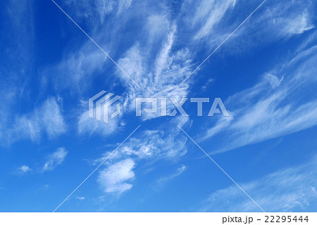 地震雲の写真素材
