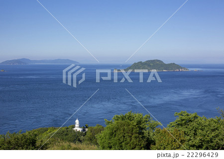 関崎灯台 高島 豊後水道 関崎灯台 高島 豊後水道 22296429