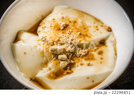 豆乳スイーツ豆腐花 トールーファ Dessert Of Soybean Milk Agarの写真素材