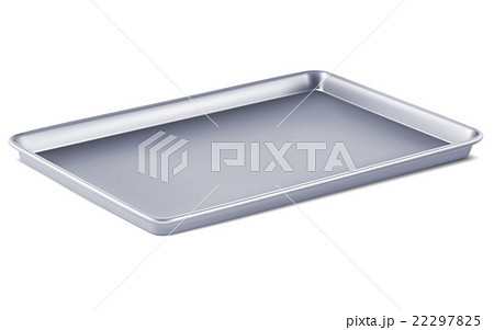 Serving Tray Isolated 3d Vector Illustrationのイラスト素材
