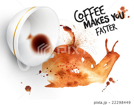 Poster wild coffee snail 22298449