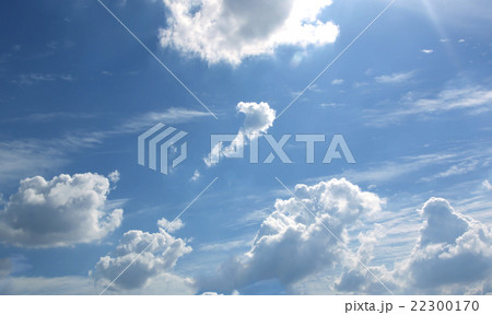 blue sky and clouds sky. blue sky and clouds sky. 22300170