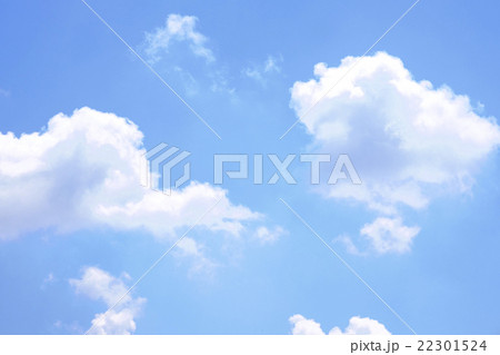 空　白い雲 22301524