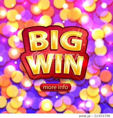Big Win background for online casino, poker 22303796