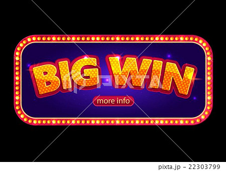 Big Win banner for online casino, poker, roulette Big Win banner for online casino, poker, roulette 22303799