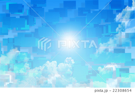 ネットワーク素材 22308654