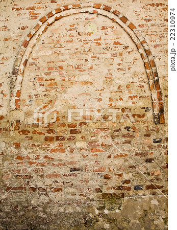 Wall of red brick Wall of red brick 22310974
