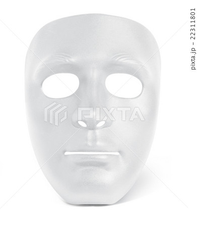 half mask black and whiteの写真素材 [22311801] - PIXTA