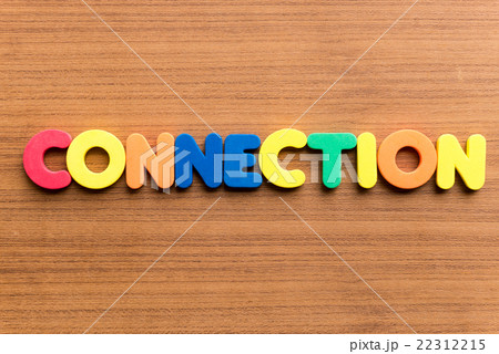 connection colorful word 22312215