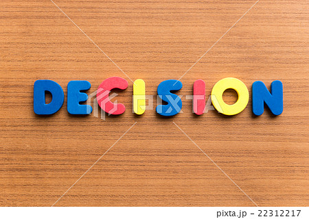 decision colorful word decision colorful word 22312217