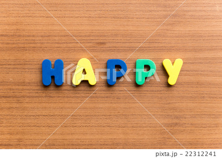 happy colorful word happy colorful word 22312241