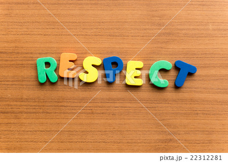 respect colorful word 22312281