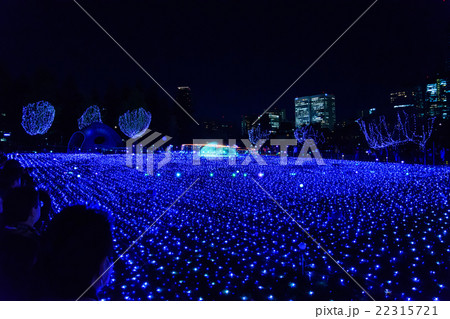 東京　ミッドタウンのクリスマスイルミネーション 22315721