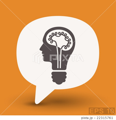 Pictograph of bulb concept 22315761