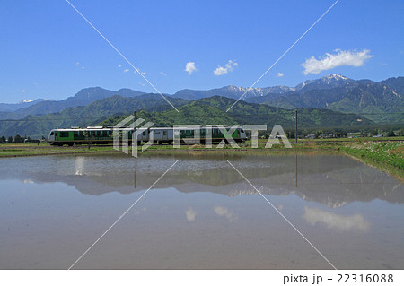 大糸線の5月 22316088