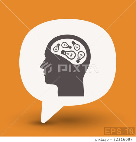 Pictograph of bulb concept 22316097