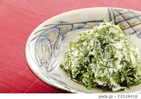 ニガナの白和え 22316416