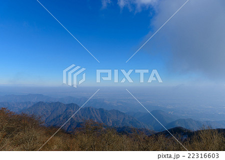 神奈川 丹沢山地 大山山頂からの眺め 神奈川 丹沢山地 大山山頂からの眺め 22316603