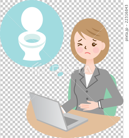 トイレに行きたいOL  22316843