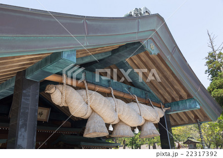 出雲大社 神楽殿の大注連縄 出雲大社 神楽殿の大注連縄 22317392