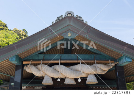 出雲大社 神楽殿の大注連縄 出雲大社 神楽殿の大注連縄 22317393