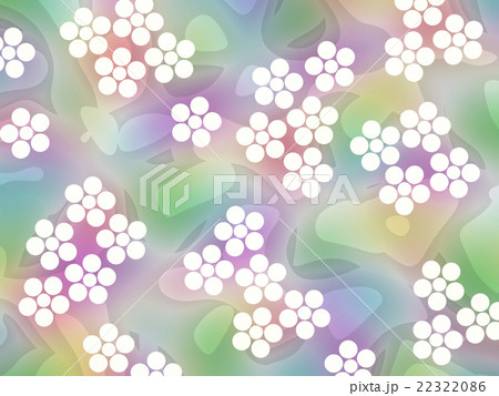 もやぼかしに花模様 22322086