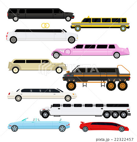 Limousine vector set. 22322457